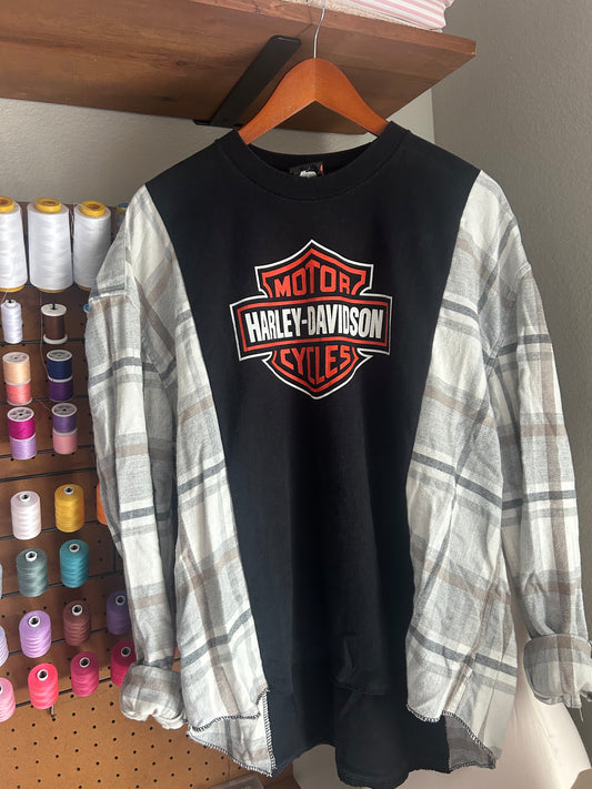 HD Flannel Tee 🏍️