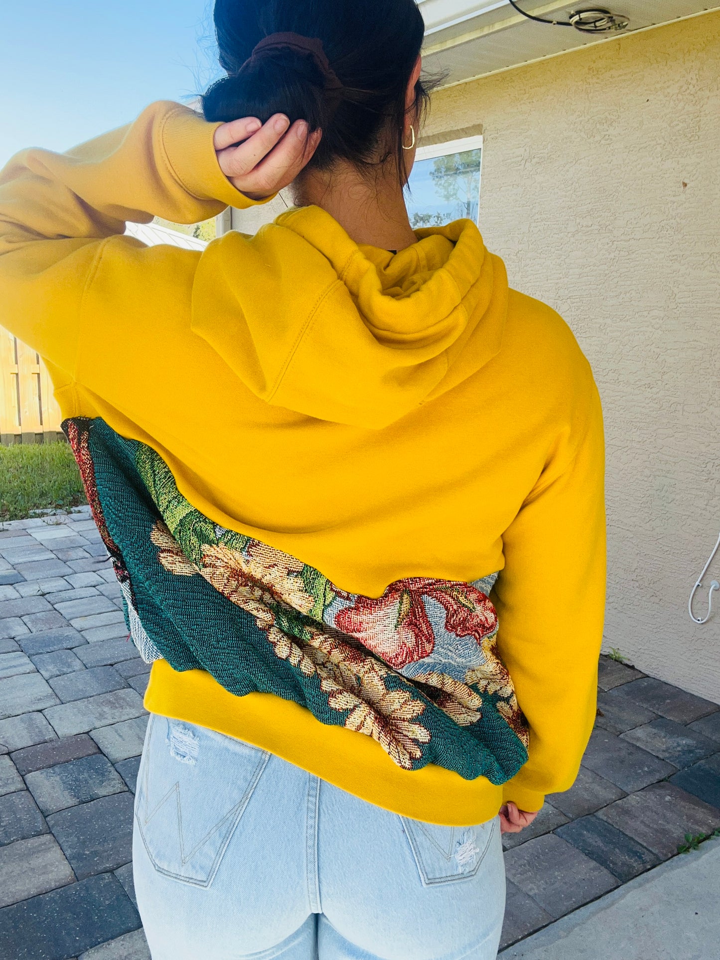 Yellow Garden Hoodie