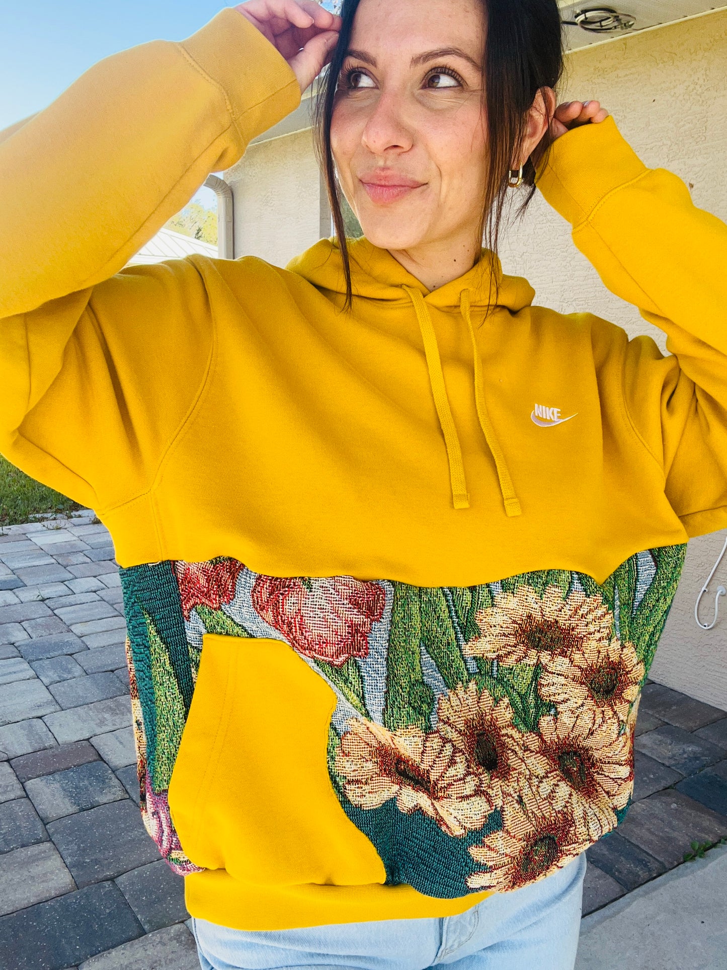 Yellow Garden Hoodie