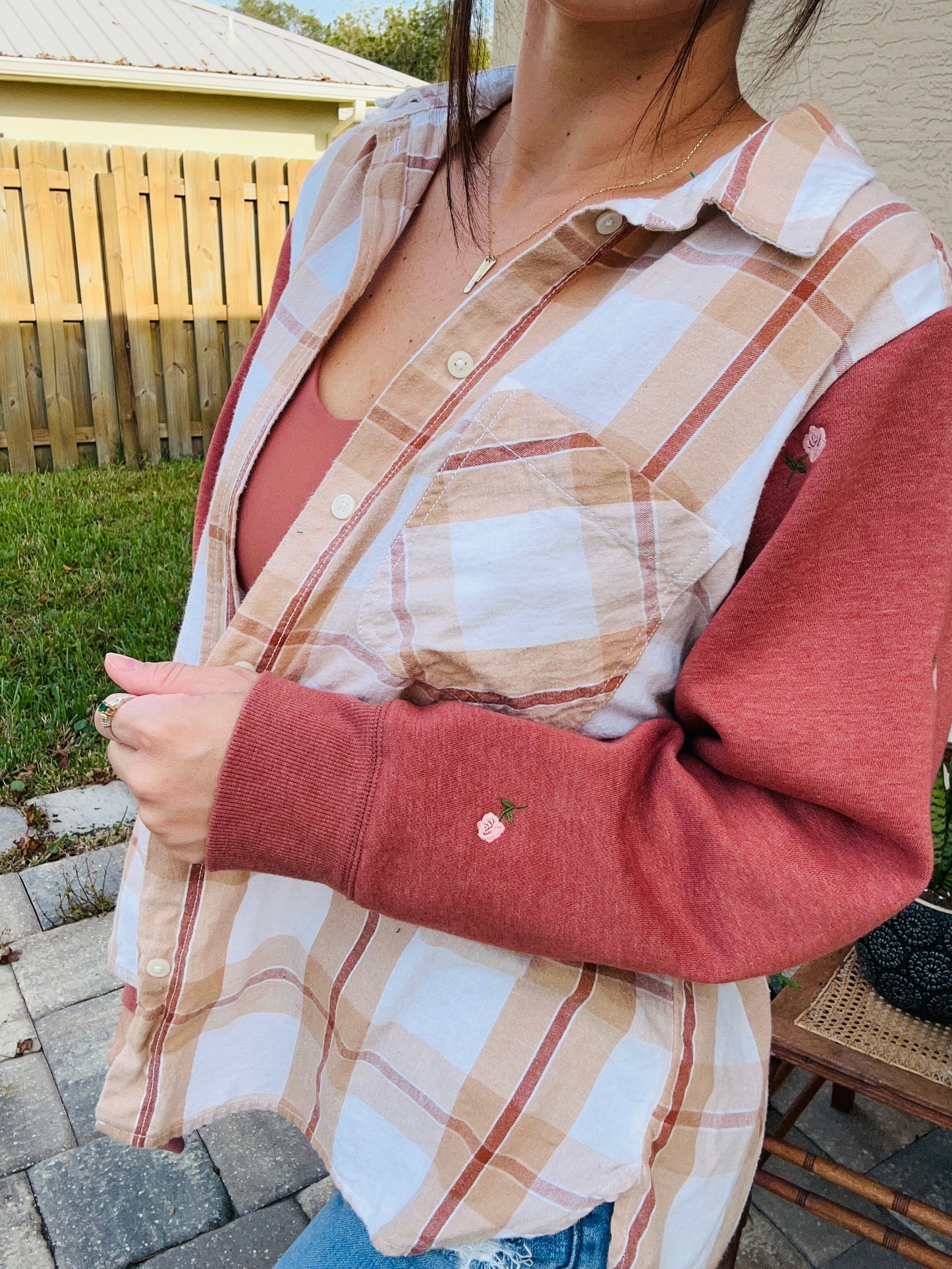 (Fall)ing For You Button Up