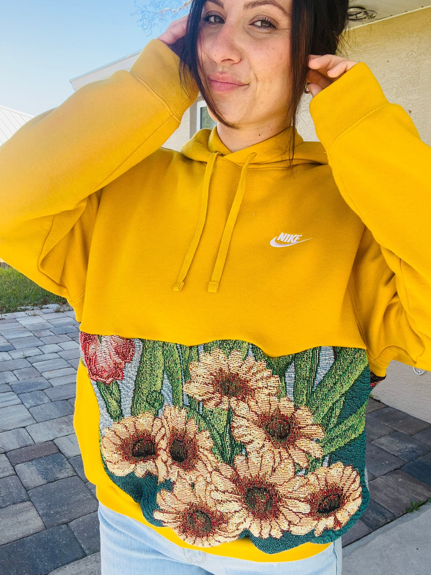 Yellow Garden Hoodie