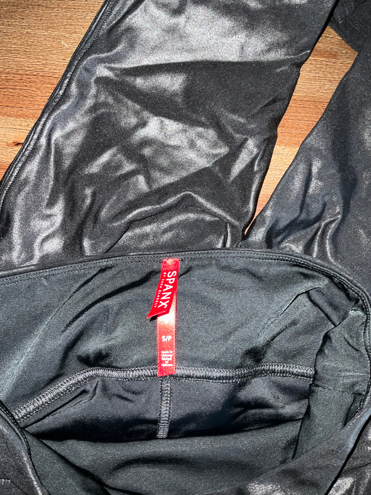 SPANX False Leather Leggings