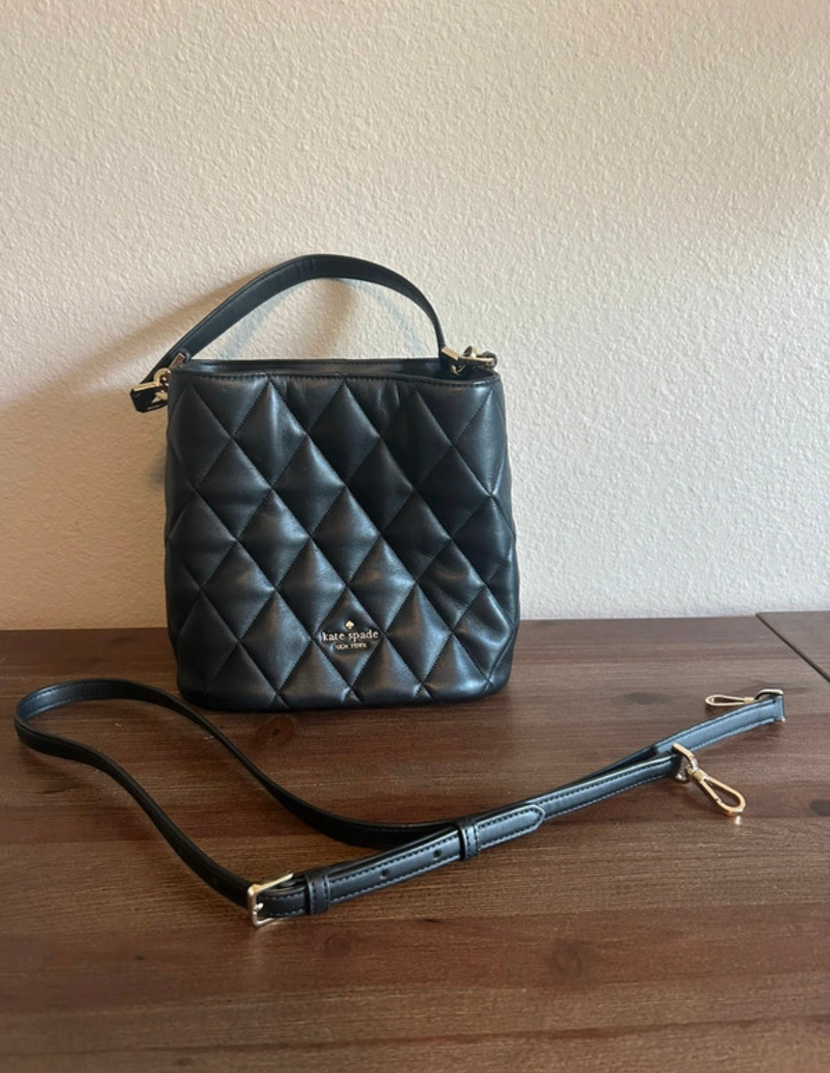 Kate Spade Quilt Bucket Bag