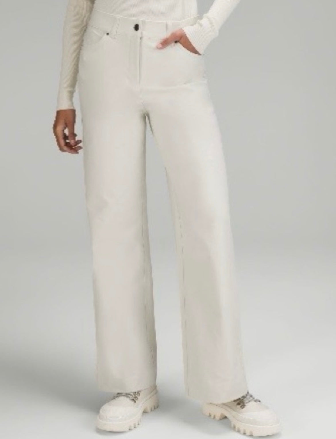 Lululemon 5 Pocket Wide Leg Pants