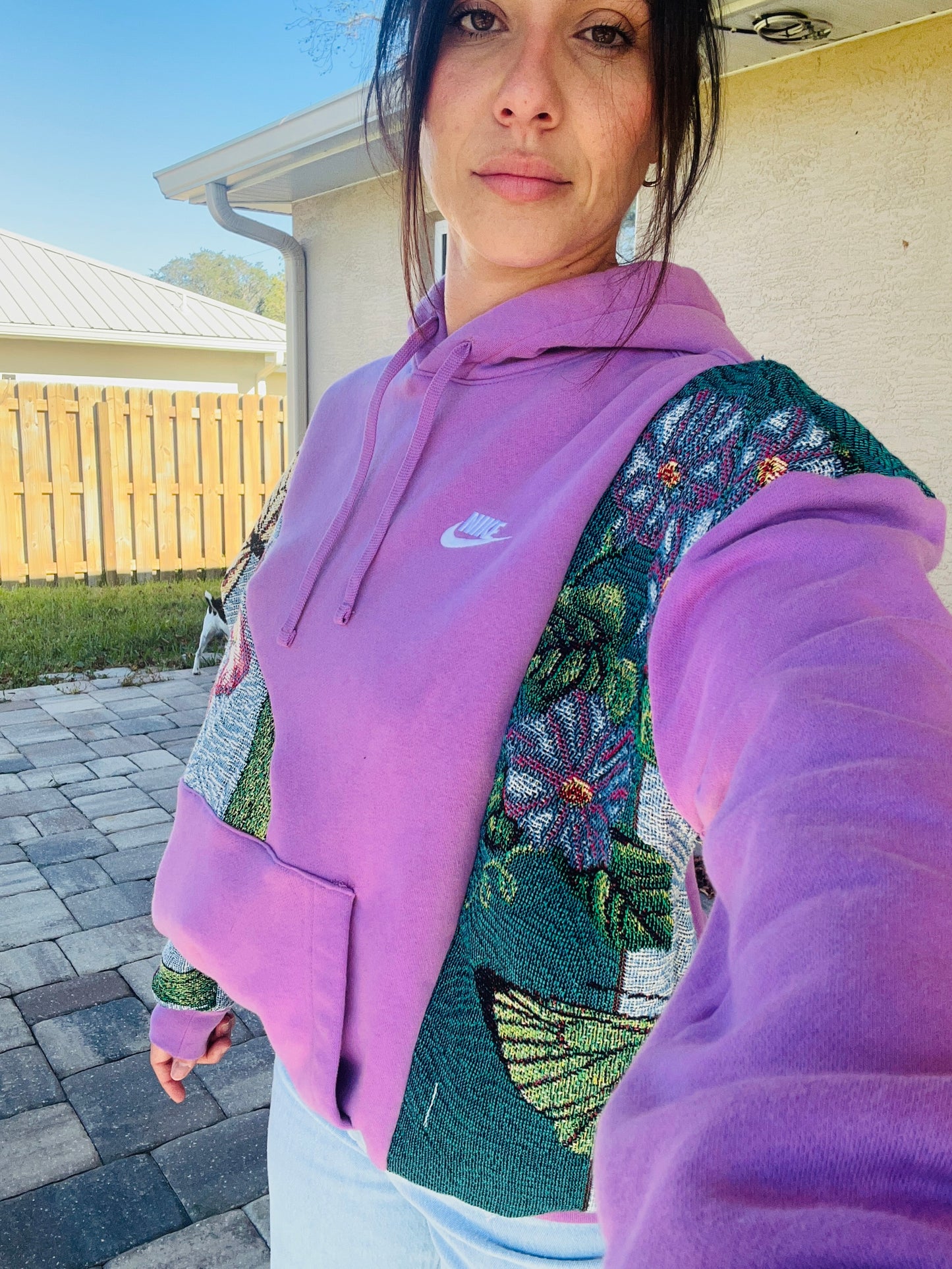 Purple Garden Hoodie