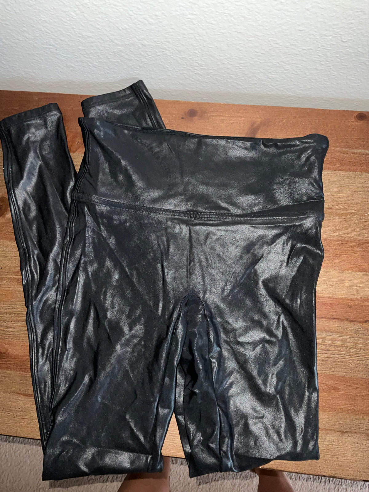 SPANX False Leather Leggings
