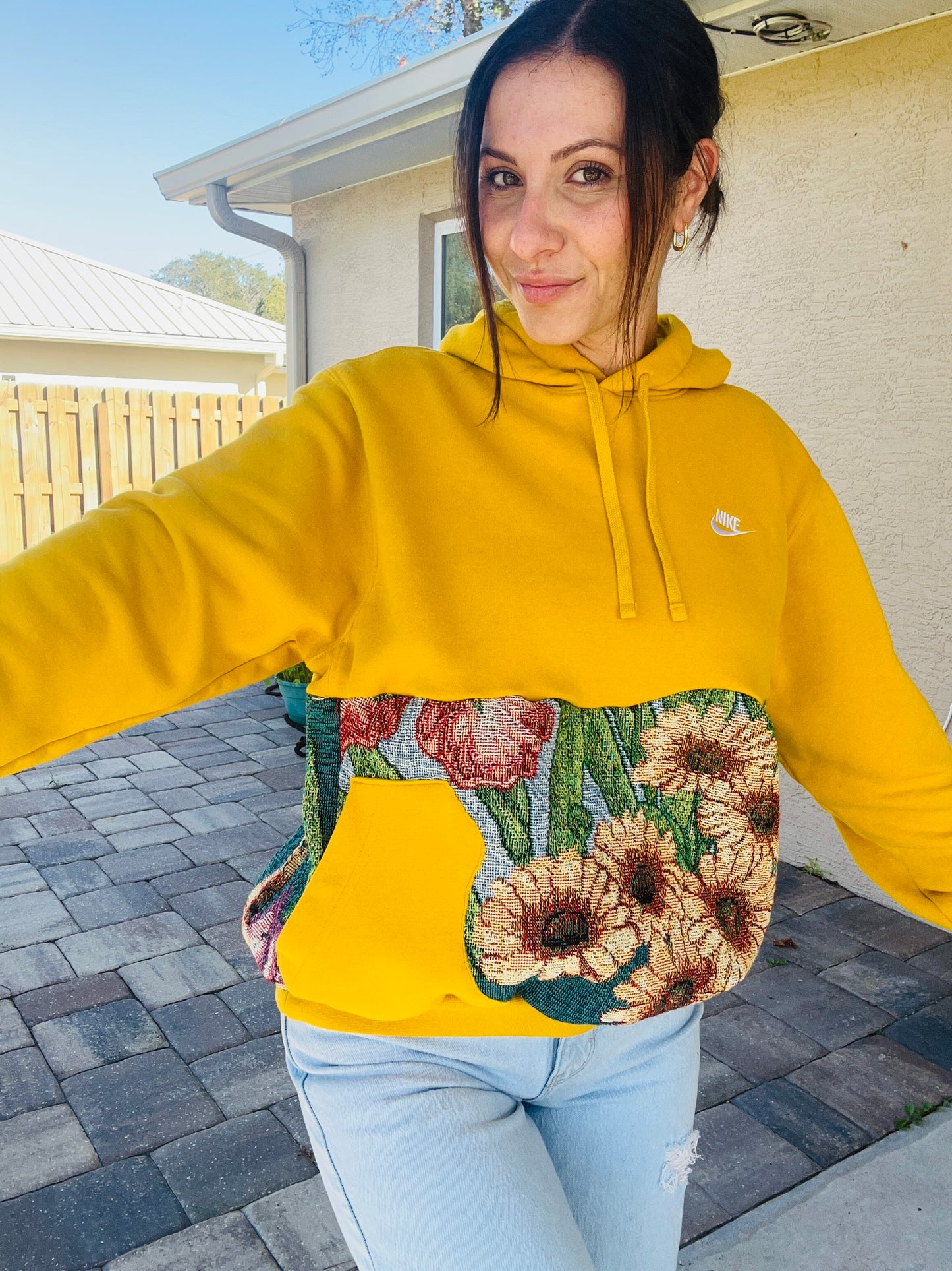 Yellow Garden Hoodie