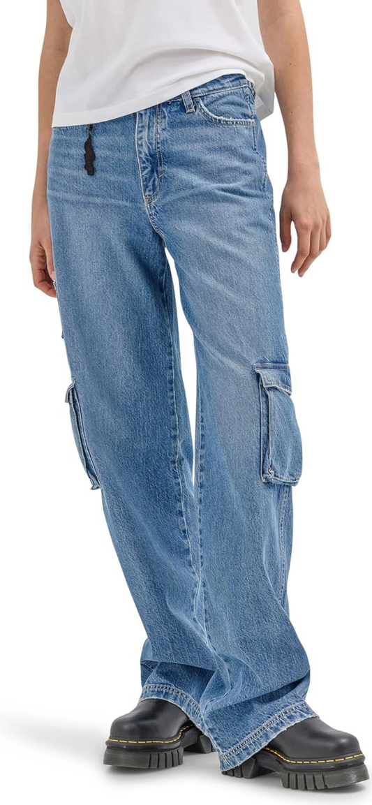 Wrangler Hot Wheels Wide Leg Jeans