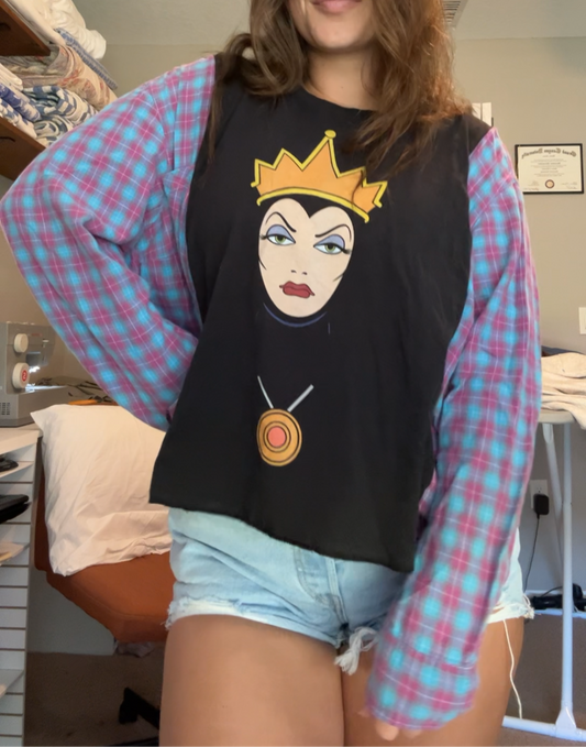 The Queen Flannel Tee 👑