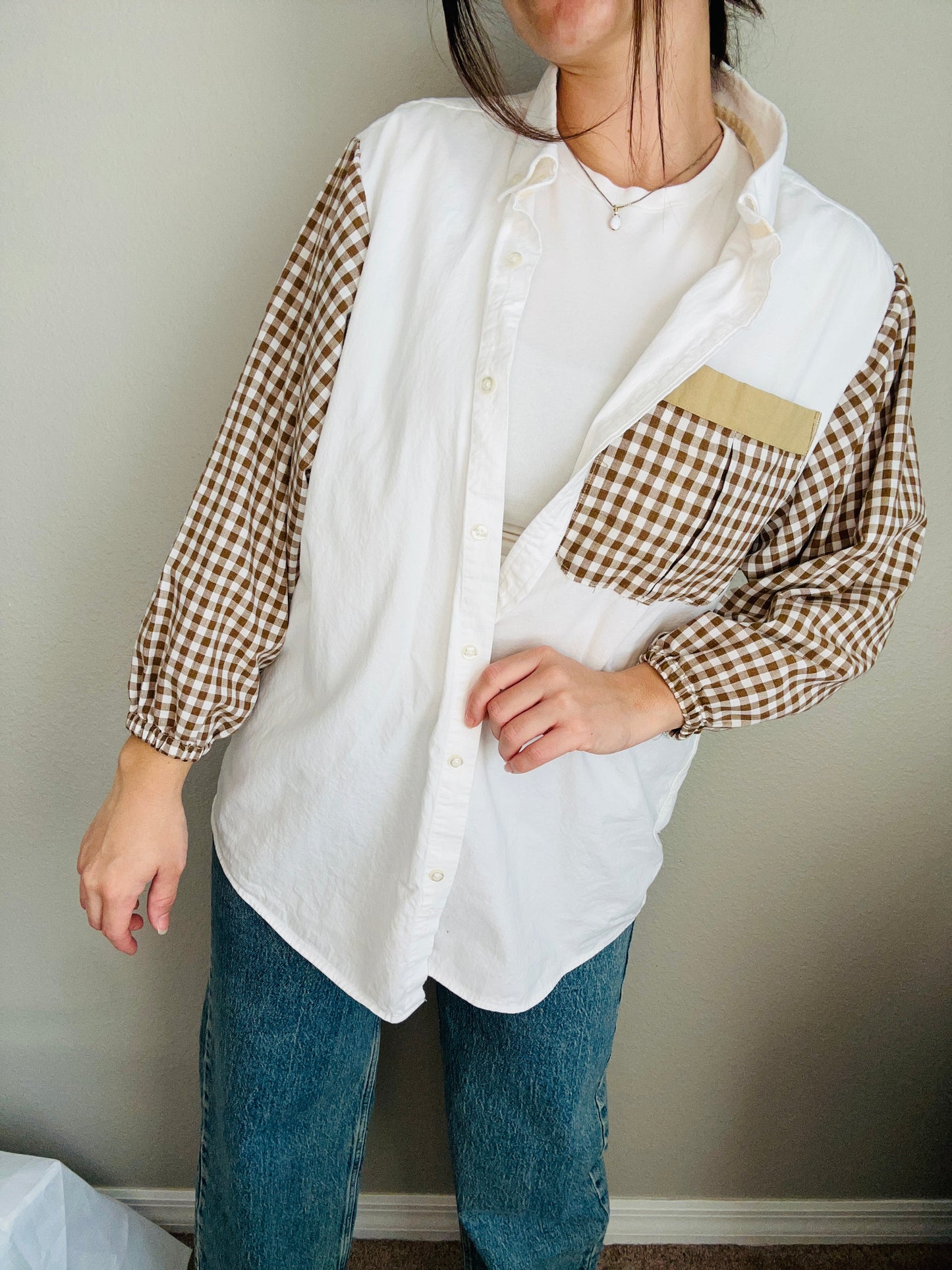 Quarter Sleeve Gingham