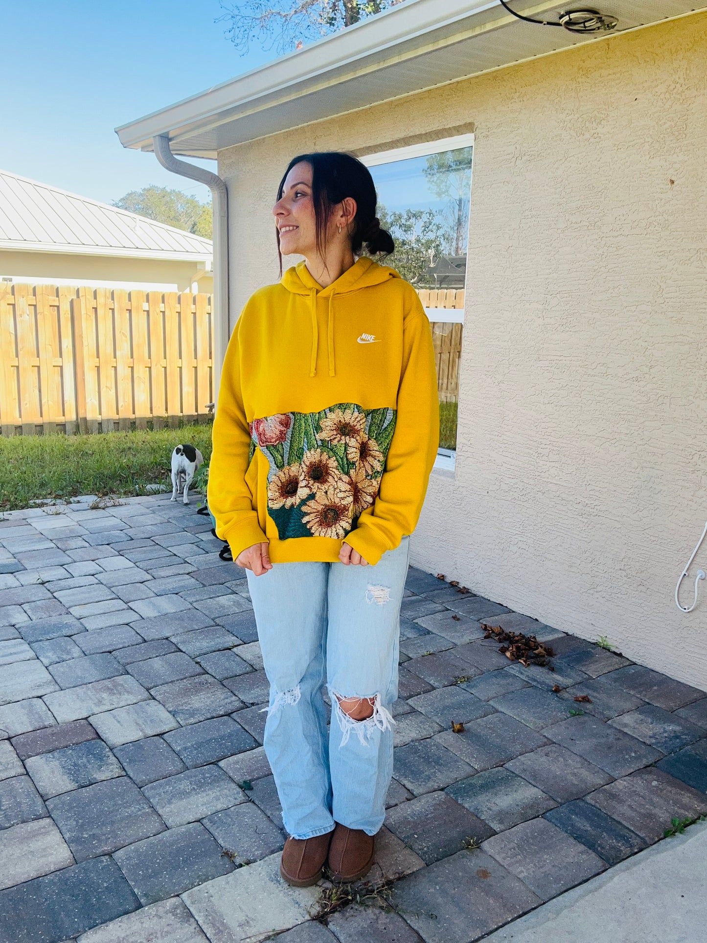 Yellow Garden Hoodie