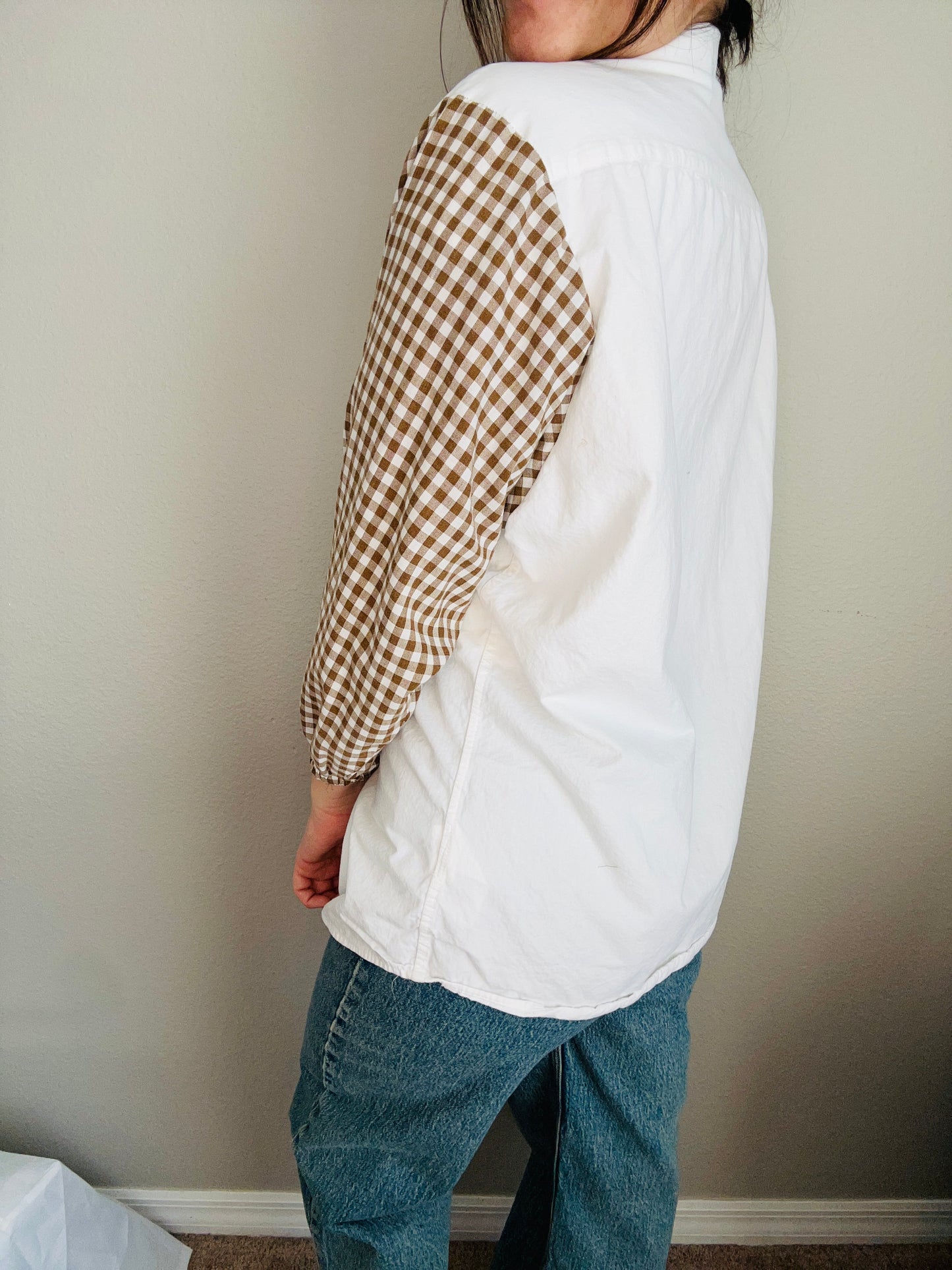 Quarter Sleeve Gingham