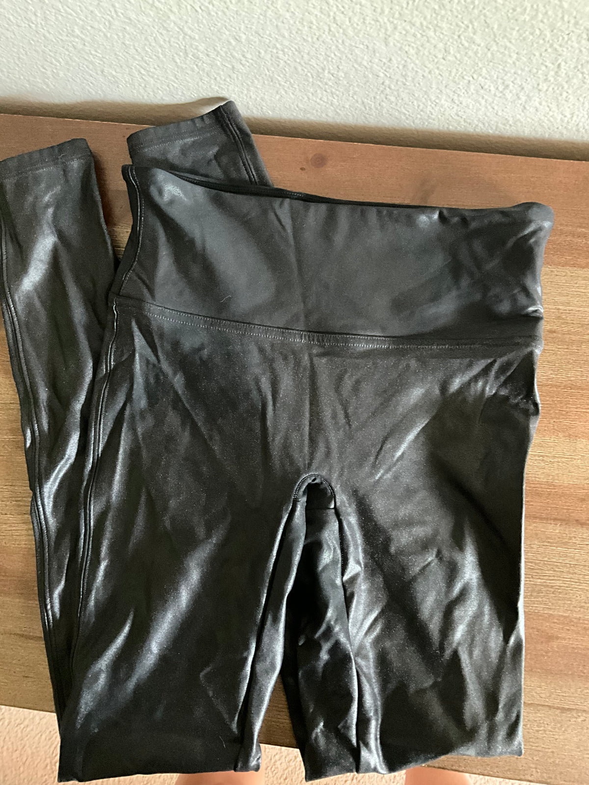 SPANX False Leather Leggings