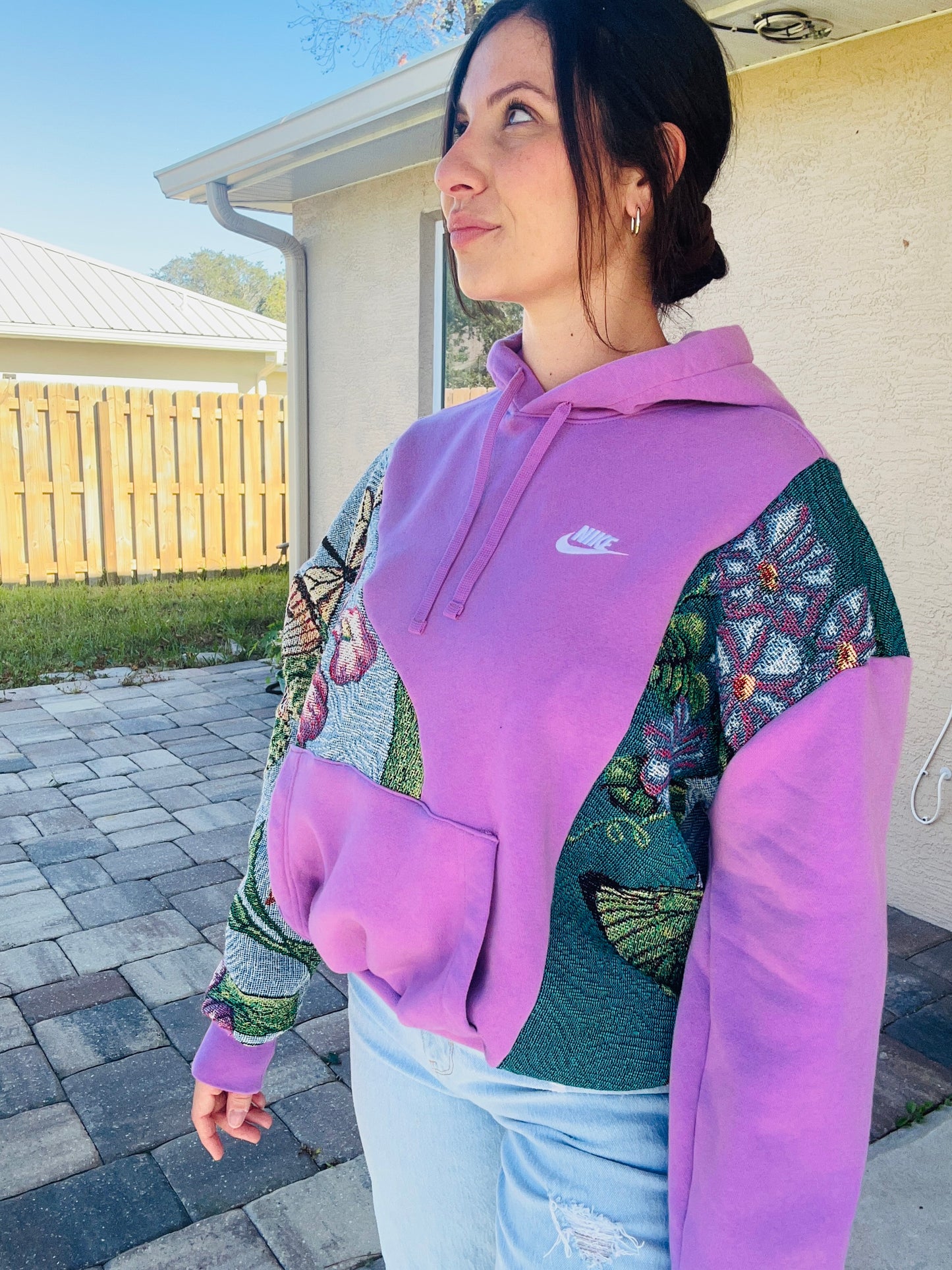 Purple Garden Hoodie